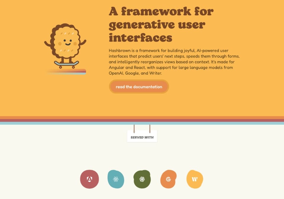 Hashbrown Website Preview