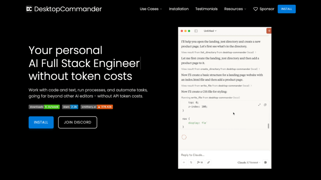Desktop Commander MCP